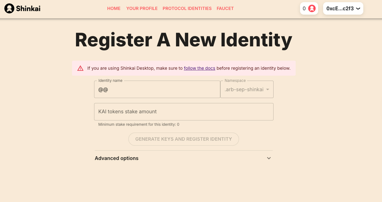 Claim identity